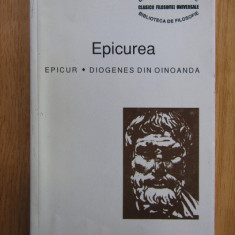 Epicur, Diogene din Oinoada - Epicurea
