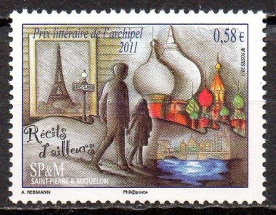 St. Pierre &amp;amp;Miquelon 2011, Arta, serie neuzata, MNH foto