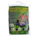 Cumpara ieftin Set Huse Scaune Auto pentru Land Rover Defender - RoGroup Oxford Gri, 9 piese