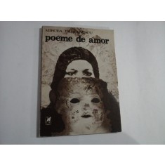 POEME DE AMOR - MIRCEA CARTARESCU - (dedicatie si autograf)