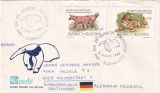 FILATELIE TEMATICA - PLIC ARGENTINA FCD TEMATICA FAUNA ANIMALE, Stampilat