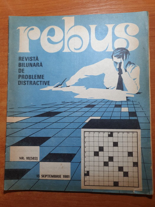 revista rebus 15 septembrie 1981