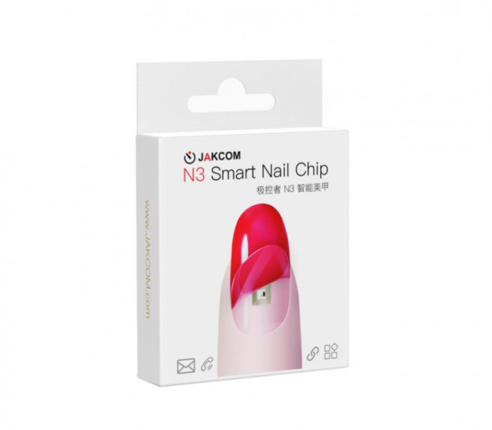 Dispozitiv smart NFC pentru unghii, GMO, N3 Smart Nail Chip