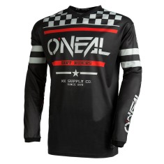 Bluza Ciclism Copii O&#039;Neal Element Squadron V.22 - S, Negru-Gri Ultimate FactoryBikes