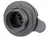 Conector circular, tata, 2 pini, BULGIN - PXP7012/02P/ST