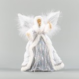 Cumpara ieftin Varf de brad Fairy White Silver 28 cm