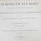 DENKMALER DER KUNST von WILHELM LUBKE und CARL LUTZOW - STUTTGART, 1884