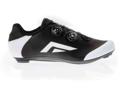 Pantofi Ciclism Brn Gladiator Road - 40, Negru-Alb Ultimate FactoryBikes foto