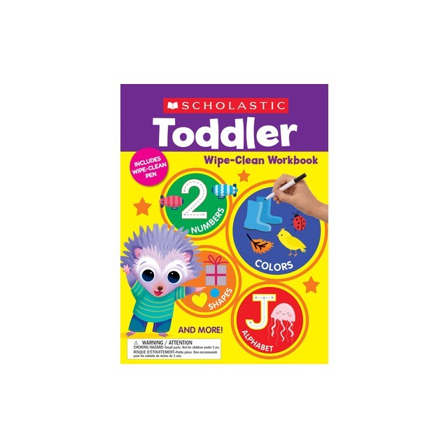 Scholastic Toddler Wipe-Clean Workbook