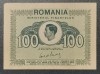 Rom&acirc;nia 100 Lei 1945 UNC din fisic