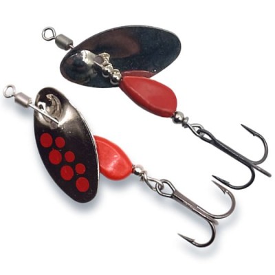 Lingurita Rotativa BERTI Axat Pro Plus Micro-2, Nickel TRT / Rosu, 2.9g foto