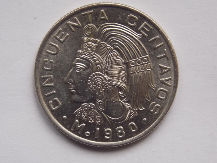 50 CENTAVOS 1980 MEXIC