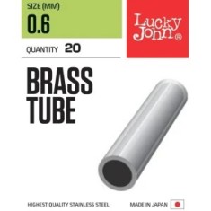 Bride pentru Strune LUCKY JOHN LJP5123 Brass Tube 1.8mm, 20buc/pac foto