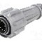 Conector circular, tata, 10 pini, BULGIN - EXP-0911/10/P