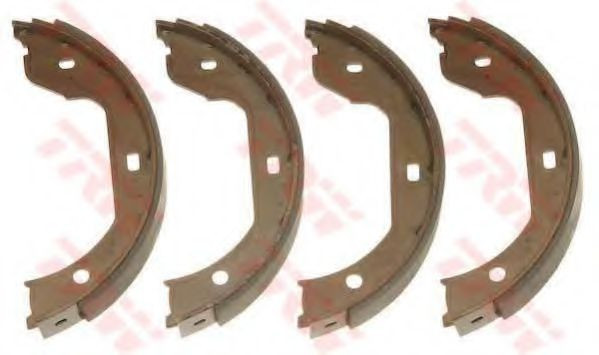 Set saboti frana, frana de mana VW TOUAREG (7LA, 7L6, 7L7) (2002 - 2010) TRW GS8478