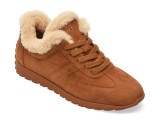 Pantofi sport GRYXX maro, 975B201, din piele intoarsa
