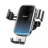 SUPORT AUTO Baseus Glaze Gravity pt. SmartPhone, fixare grila ventilatie, negru &quot;SUYL-LG01&quot; - 6953156222731