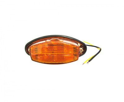 Lampa LED 12V Galbena 16x03 foto