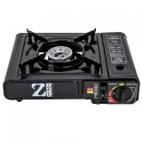 Aragaz camping aprindere automata dubla alimentare negru AD-2 Zilan ZTS5519