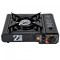 Aragaz camping aprindere automata dubla alimentare negru AD-2 Zilan ZTS5519