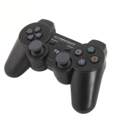 Gamepad Bluetooth, PS3, 12 butoane, vibratii, negru, Esperanza Marine