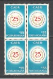Romania.1974 25 ani CAER bloc 4 TR.125