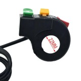 Comutator Lumini Claxon Trotineta Electrica Scuter Harley Citycoco Accesorii Piese