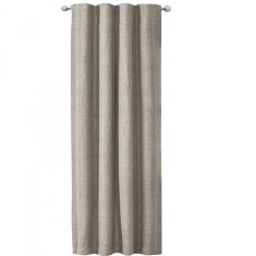 Draperie Elfie Opac cu rejansa Jemidi, 140 x 245 cm, Gri, Poliester, 55333.25
