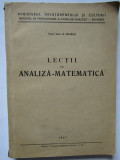 LECTII DE ANALIZA- MATEMATICA - N. MIHAILA