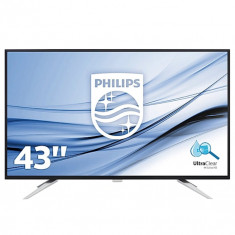 Monitor PHILIPS BDM4350, LED, Diagonala 43 inch, Rezolutie 4k, cu TELECOMANDA, Second Hand