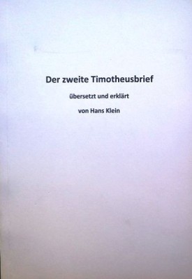 Der zweite Timotheusbrief foto