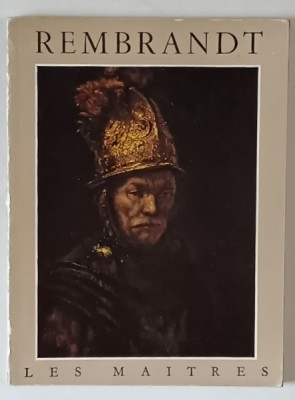 REMBRANDT 1606 - 1669 par PAUL FIERENS , 1954 foto