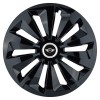 Set 4 capace roti Fox negru R15 Compatibil Cu Mini, Autohelix MSA