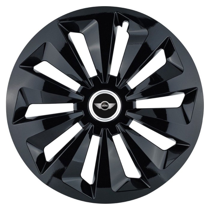 Set 4 capace roti Fox negru R14 Compatibil Cu Mini