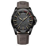 Ceas Barbati Naviforce 8023 Negru-Galben , Design Luxury, Functii Multiple, Afisaj Luminos, Rezistent la Apa 3ATM