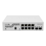 Cumpara ieftin Smart Switch, 8 x Gigabit, 2 x SFP+ 10Gbps - Mikrotik CSS610-8G-2S+IN