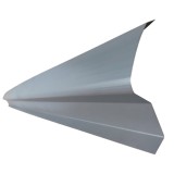 Segment reparatie prag TOYOTA COROLLA (E14/E15), 03.2007-12.2013, partea stanga=dreapta, inferior; metal galvanizat,