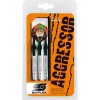 Set 3 Sageti Darts Sunflex AGGRESOR 18g, Varf Plastic, Negru, Portofel Inclus