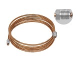 Conducta frana cupru cu niplu WP-401 diametru 4,75 mm, filet exterior, Grosime perete 0,9 mm, filet M10x1/M12x1, lungime 2700 mm