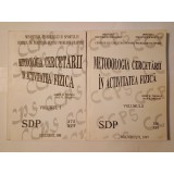Jerry R. Thomas; Jack K. Nelson - Metodologia cercetării &icirc;n activitatea fizică (2 vol.)