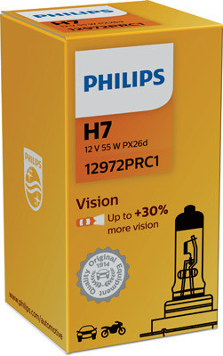 Bec FAR H7 55W 12V VISION (cutie) PHILIPS