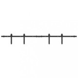 Cumpara ieftin Set usi glisante pentru dulap 152 cm otel carbon