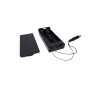 Suport Acumulatori 2x18650 cu Intrerupator si Mufa DC 5.5-2.5mm, CE Contact Electric