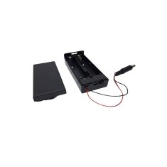 Suport acumulatori cu intrerupator 2x18650 OKY0254-2