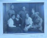 Fotografie militara pe carton , Medias , 1918