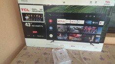 Televizor LED Smart Android TCL 43P615, 4K Ultra HD 109 cm TV 43&amp;#039;&amp;#039; net, wifi, ? foto