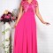 Rochie Lunga Fabri Fucsia - 40Marimea