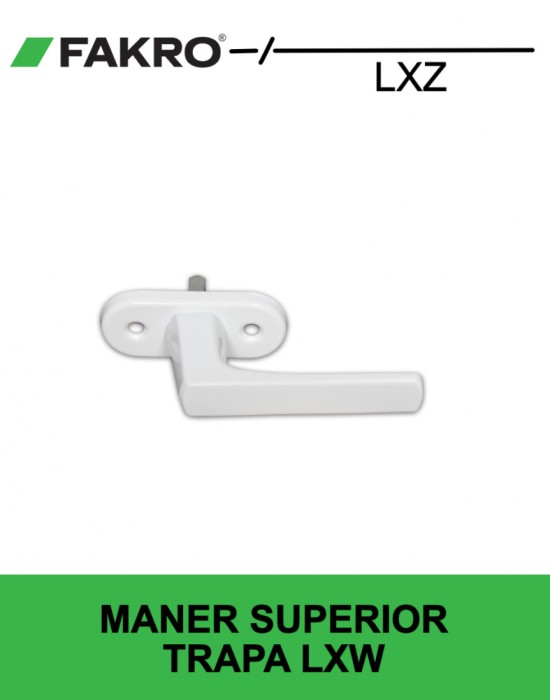 Maner Fakro LXZ pentru deschiderea trapei LXW din partea superioara a podului