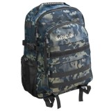 Rucsac Pescuit Baracuda B13 KAMO, 50 Litri, Camuflaj Verde, Nylon 600D, 5 Buzunare, 1 Compartiment