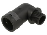 Conectori &icirc;n unghi 90&deg; Filet Metric Exterior Poliamidă 6